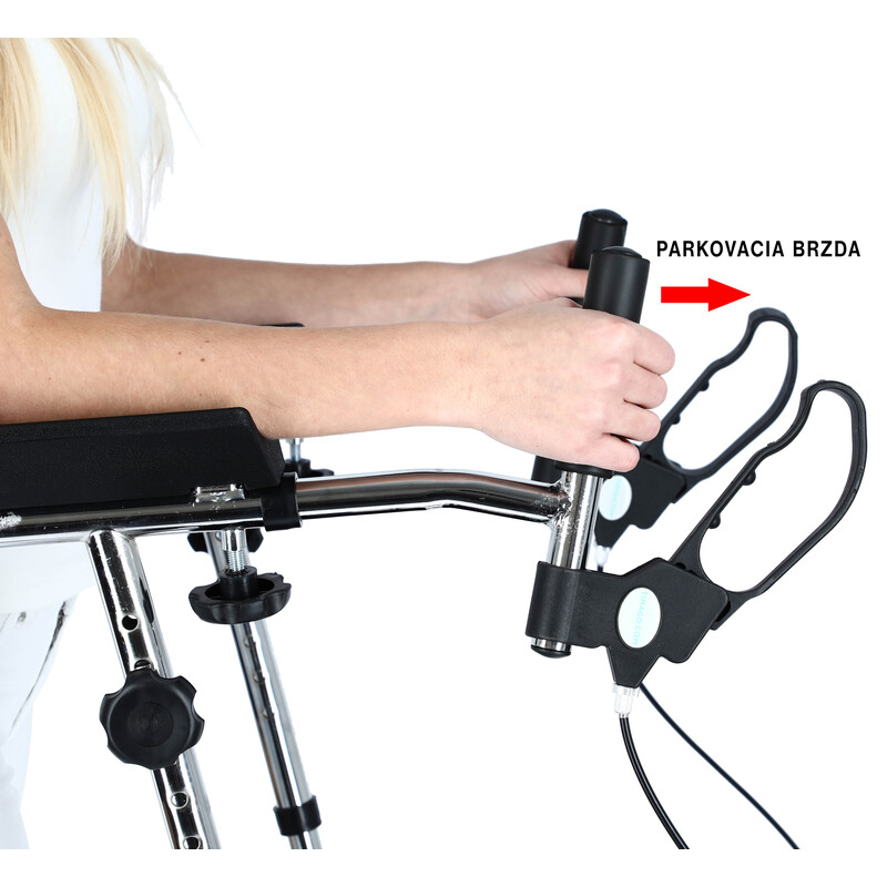 Štvorkolka s predĺženými lakťovými opierkami