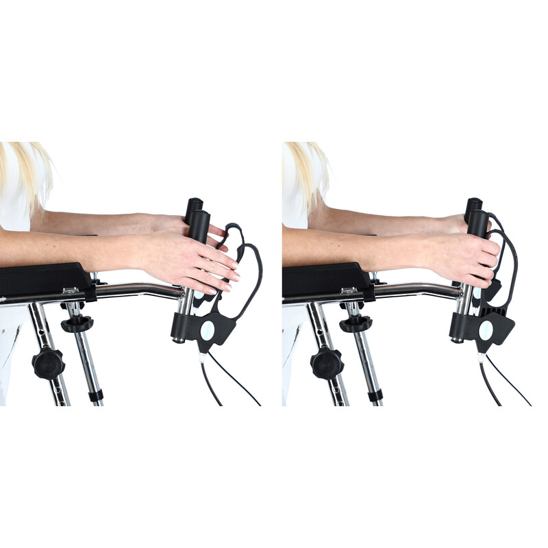 Štvorkolka s predĺženými lakťovými opierkami