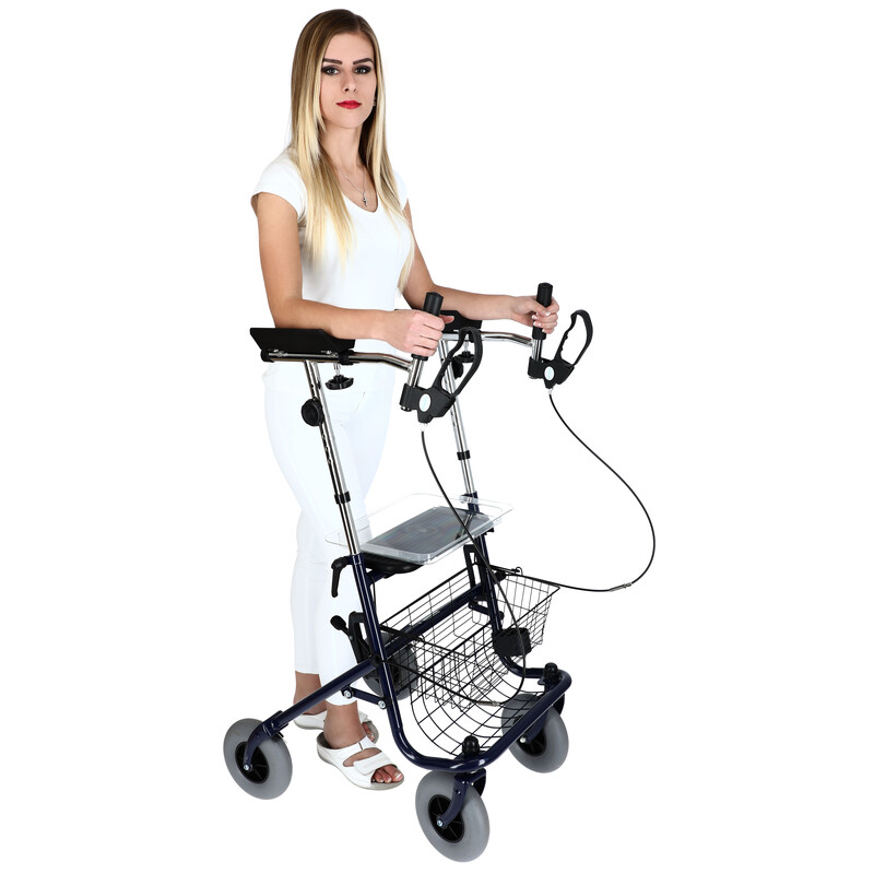 Štvorkolka s predĺženými lakťovými opierkami