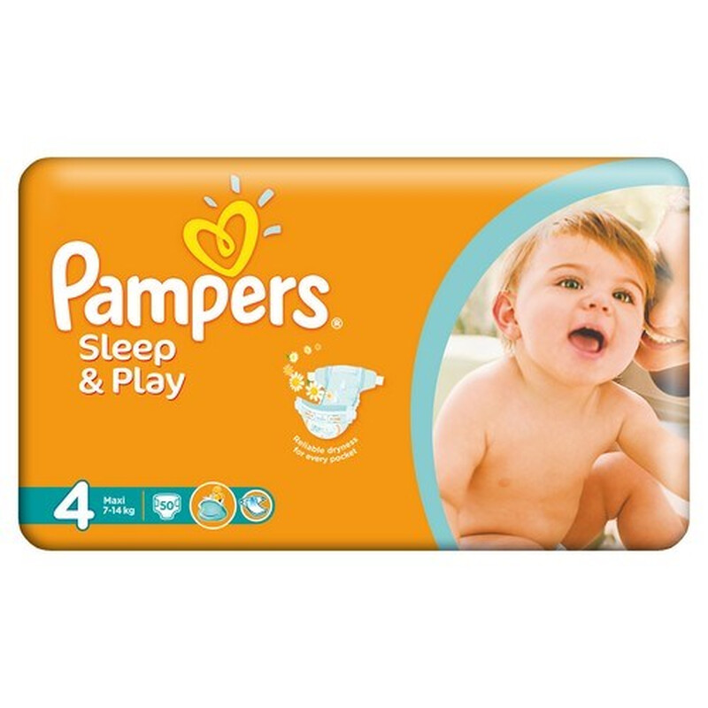 Pampers Sleep & Play 4 Maxi (7-14 kg)