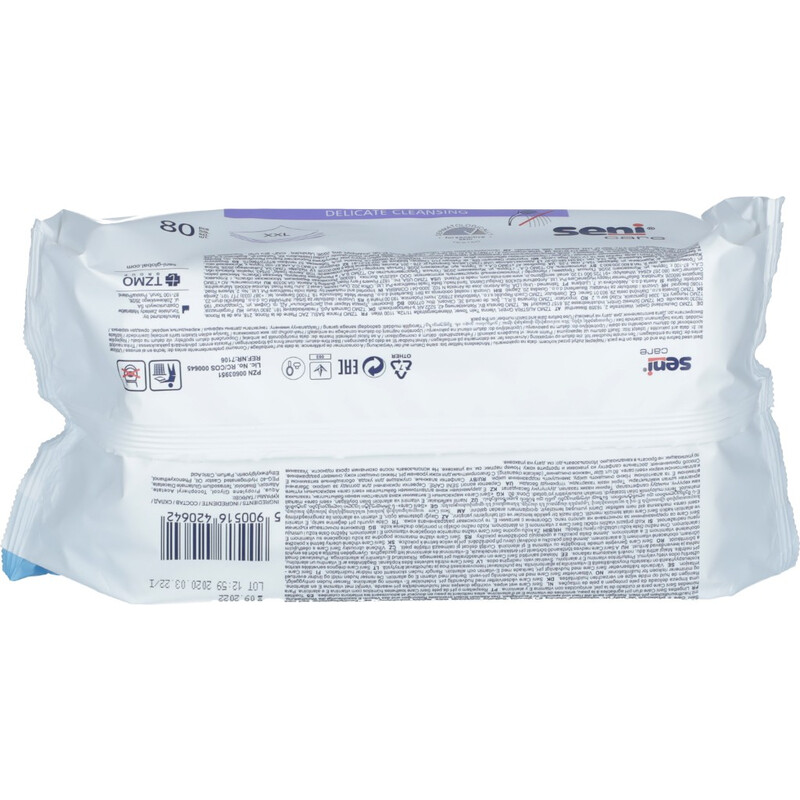 SENI CARE vlhčené utierky, 80 ks