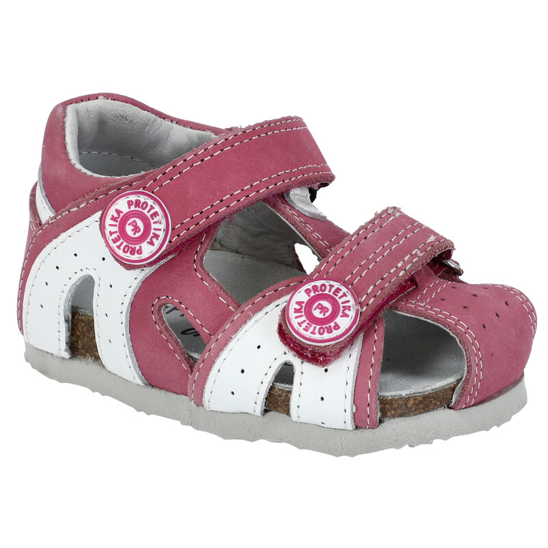Detská ortopedická obuv  - typ 111 ružová