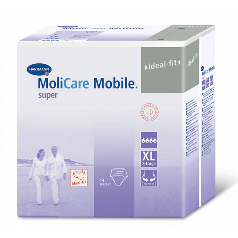 Molicare Mobile Super - XLarge, 14 ks