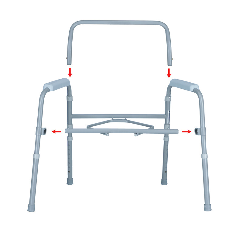 Toaletné kreslo nepojazdné