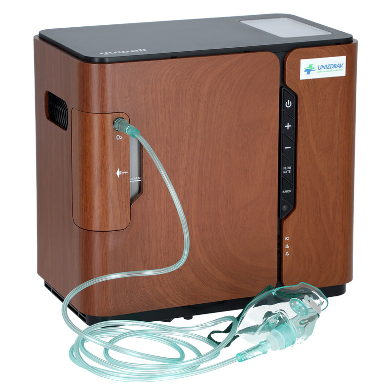 Kyslíkový koncentrátor UNIZDRAV, imitácia dreva