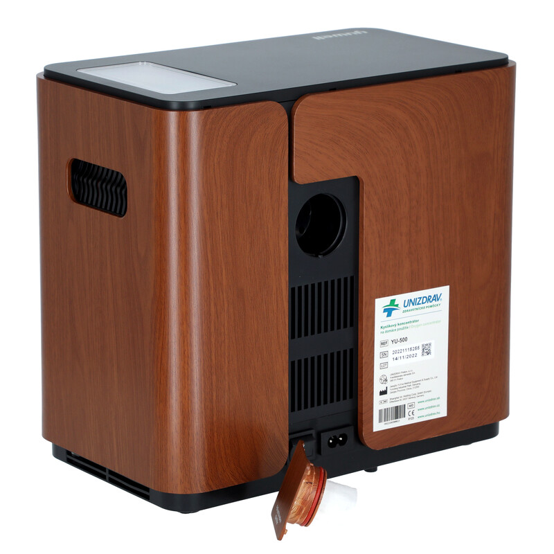 Kyslíkový koncentrátor UNIZDRAV, imitácia dreva