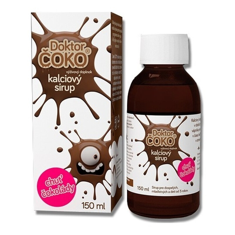 Doktor čoko kalciový sirup