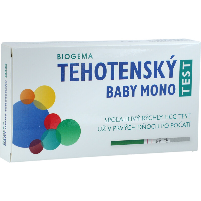 BIOGEMA Tehotenský test Baby mono, 1 prúžok