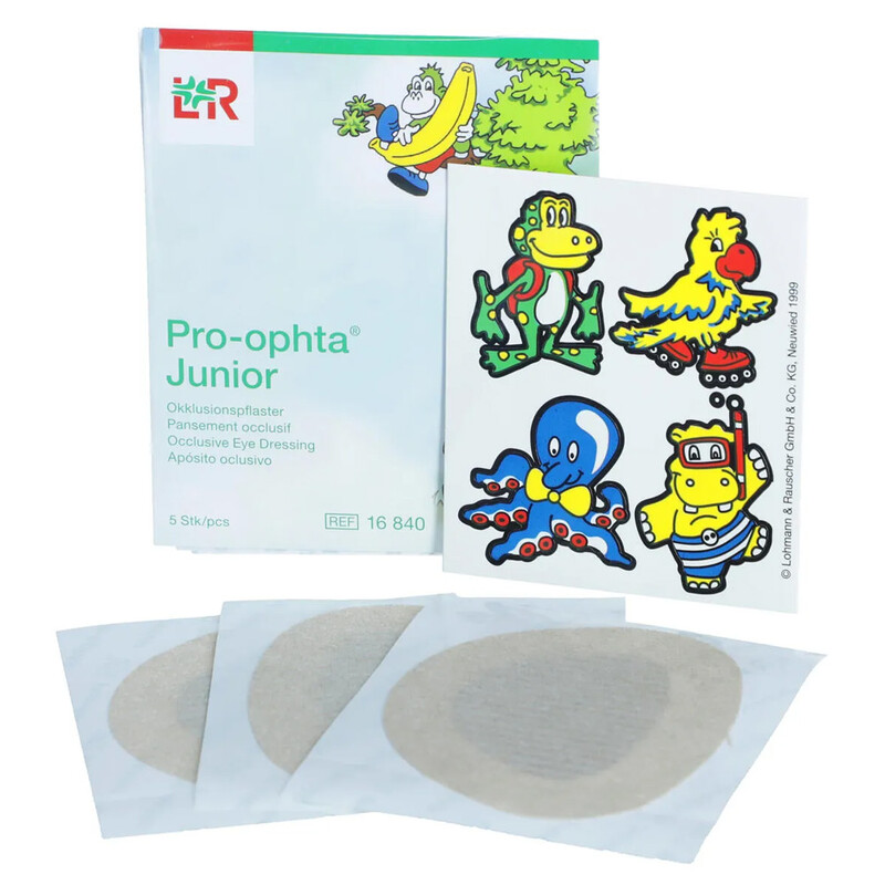Náplasť na oko Pro-ophta Junior Mini, 5 ks