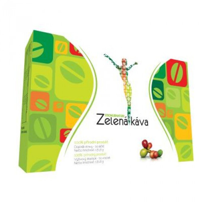 Zelená káva Strong Nature 1x14 ks