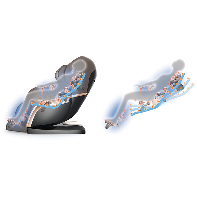 Masážne luxusné elektrické kreslo MD - A890 S