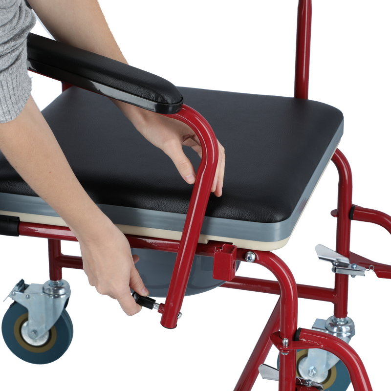 Toaletný vozík na kolieskach UNIZDRAV