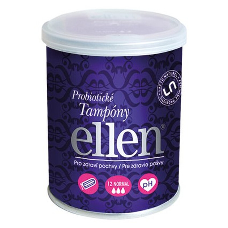Probiotické tampóny ELLEN Normal 12 ks
