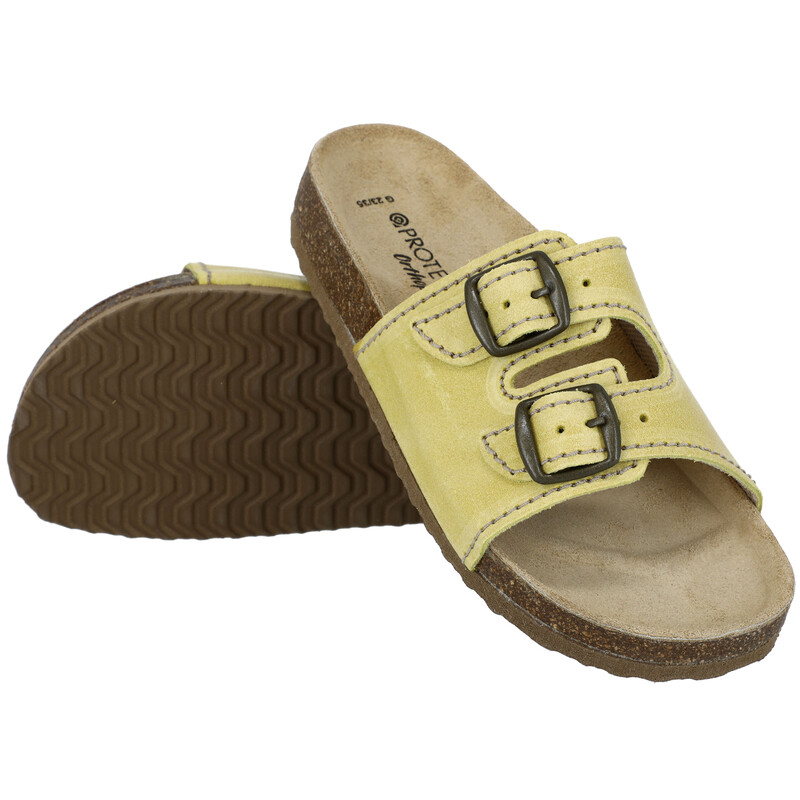 Zdravotná ortopedická obuv  - typ 13 žltá