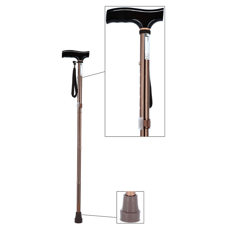 Skladacia palica - bronzová