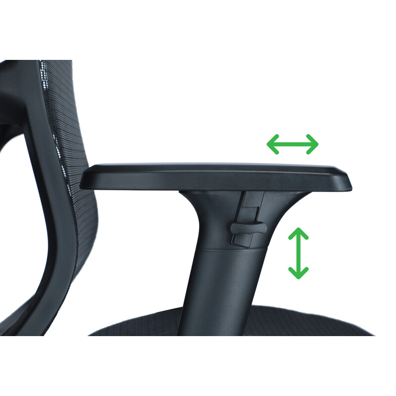 Ergonomická stolička Business, čierna