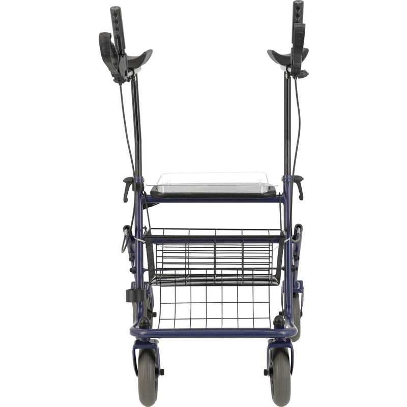 Pojazdné chodítko s predĺženými lakťovými opierkami