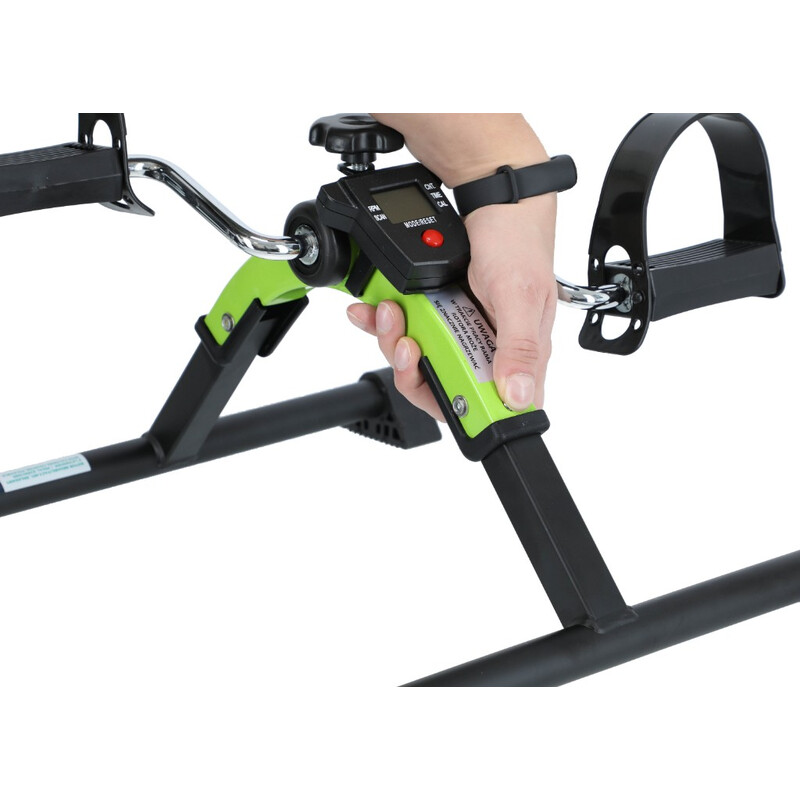 Šliapací trenažér s počítadlom, zelený