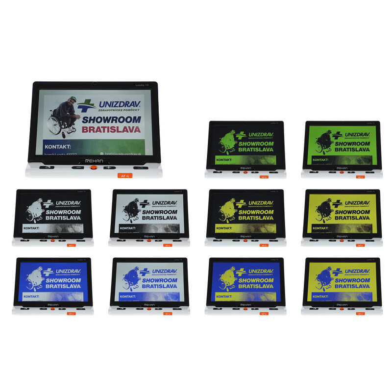 Prenosná elektronická čítacia lupa LOOKY HD10