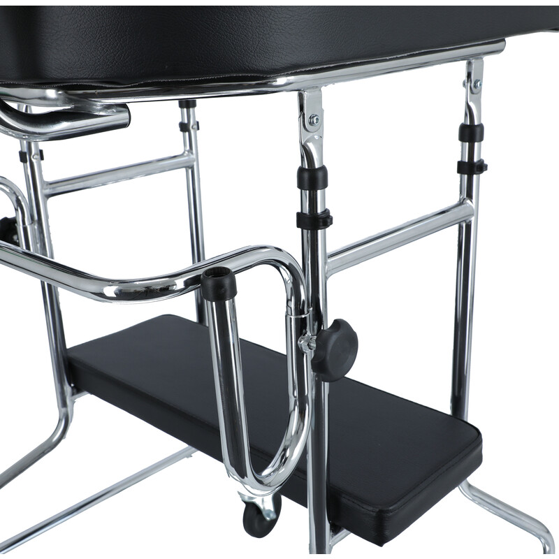 Pojazdné chodítko s opornou plochou a sedadlom