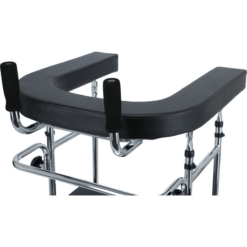 Pojazdné chodítko s opornou plochou a sedadlom