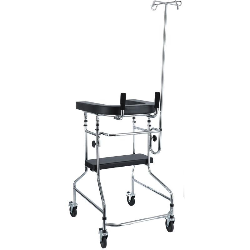 Pojazdné chodítko s opornou plochou a sedadlom