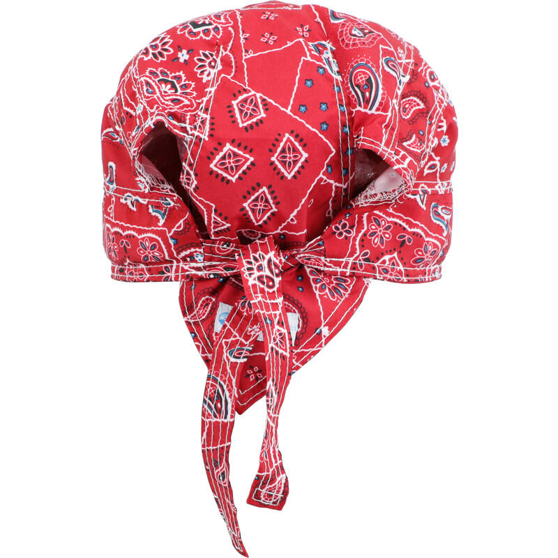 Chladiaca šatka na hlavu, červená