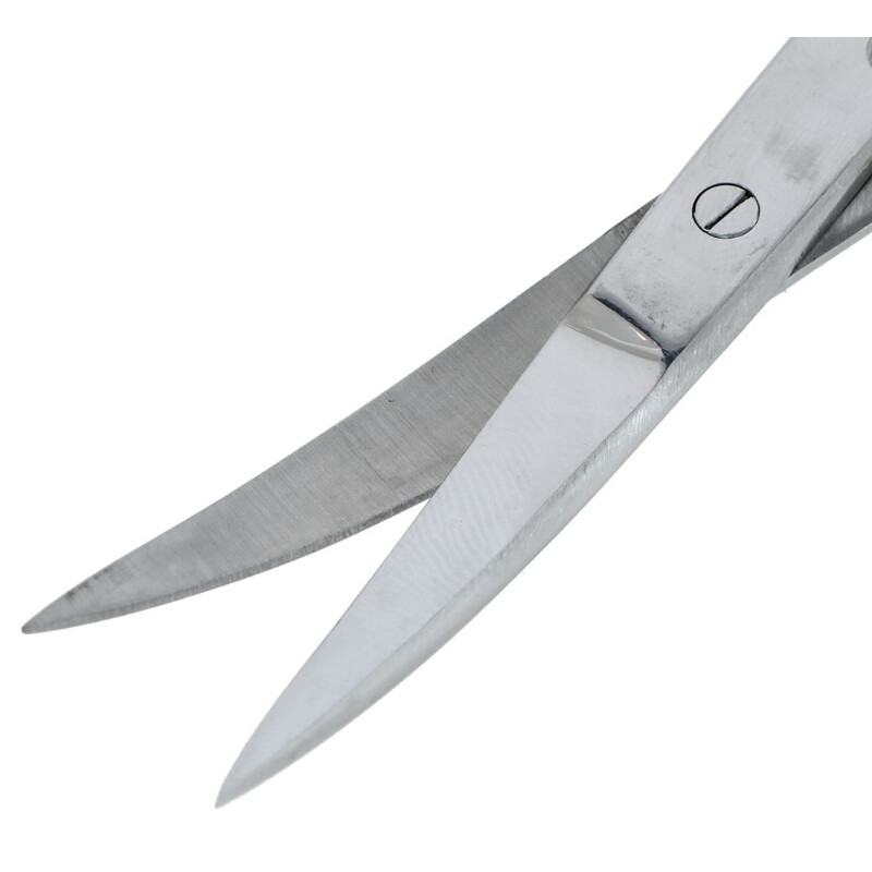 Nožnice zahnuté hrotnaté, 14cm