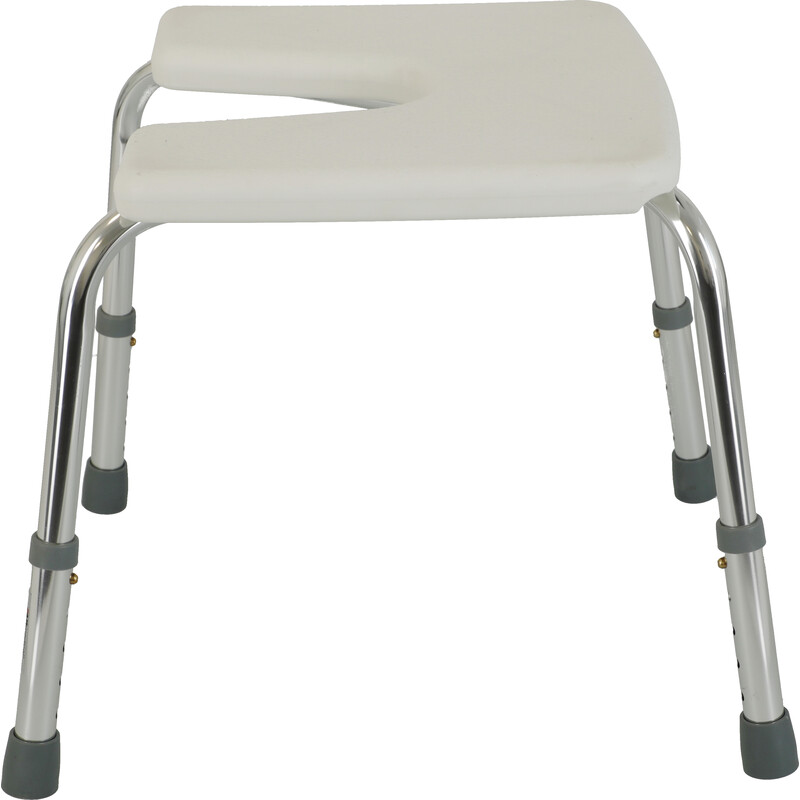 Stolček do sprchy s výrezom