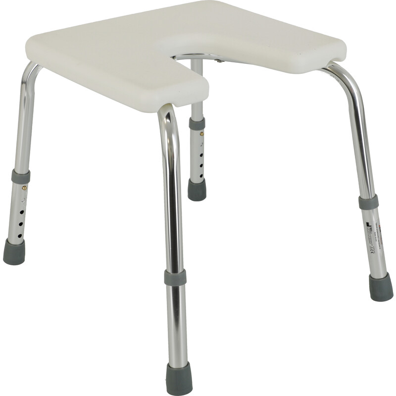 Stolček do sprchy s výrezom