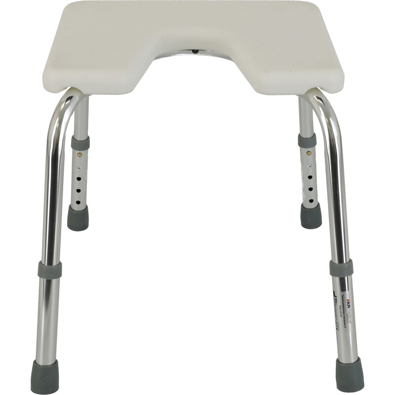 Stolček do sprchy s výrezom