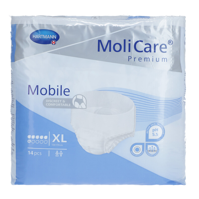 Molicare Mobile - XLarge, 14 ks