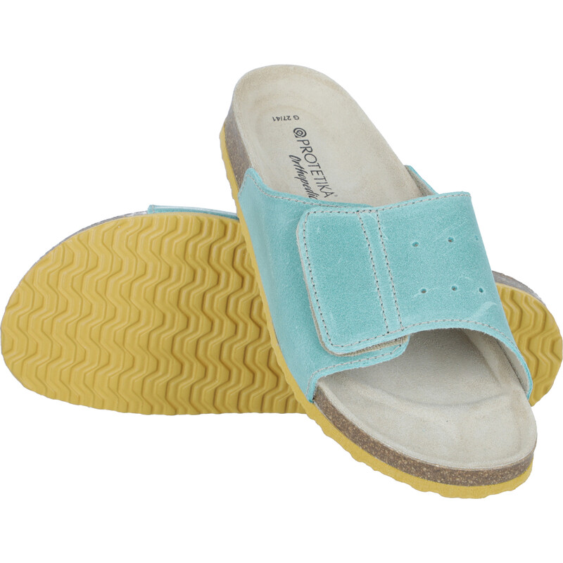 Zdravotná ortopedická obuv – typ 56 tyrkysová