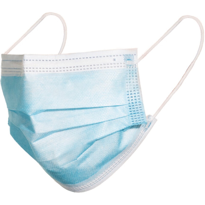 Rúško na tvár s gumičkou – chirurgické, 10 ks