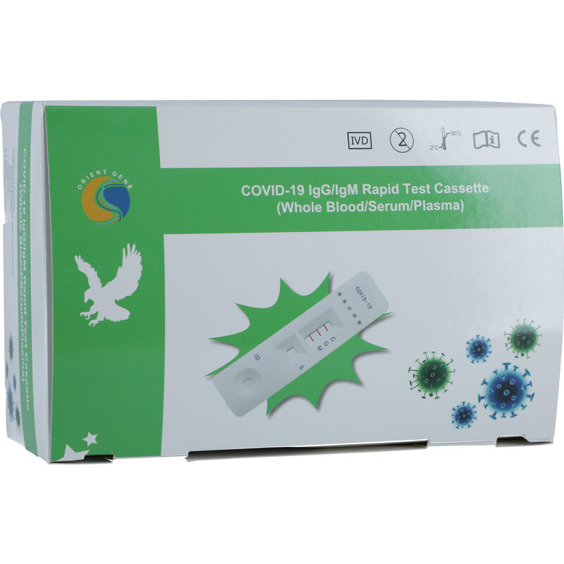 VÝPREDAJ Rýchlotest na PROTILÁTKY po očkovaní a prekonaní COVID-19, 25 ks balenie