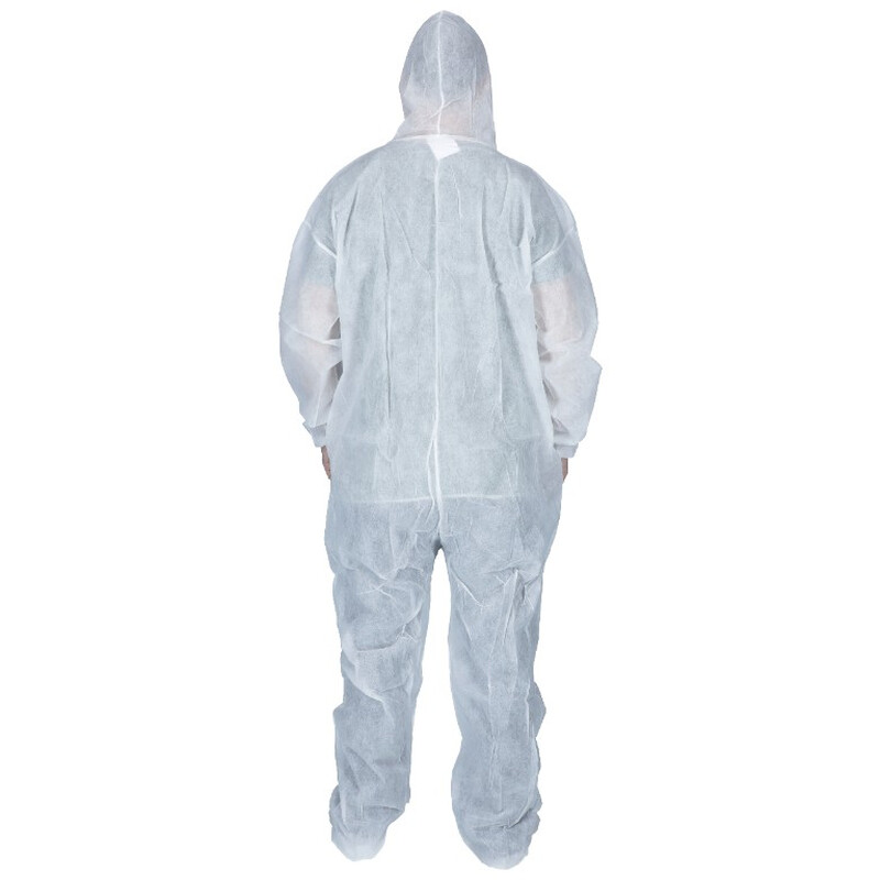 Jednorázový ochranný odev s kapucňou