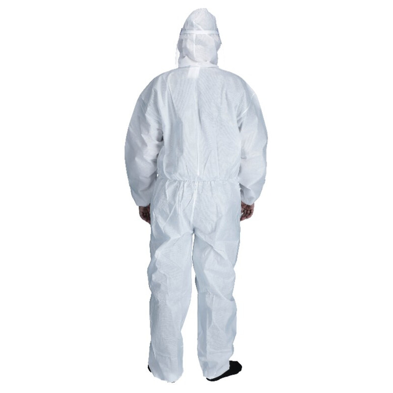 Jednorazový ochranný oblek s kapucňou