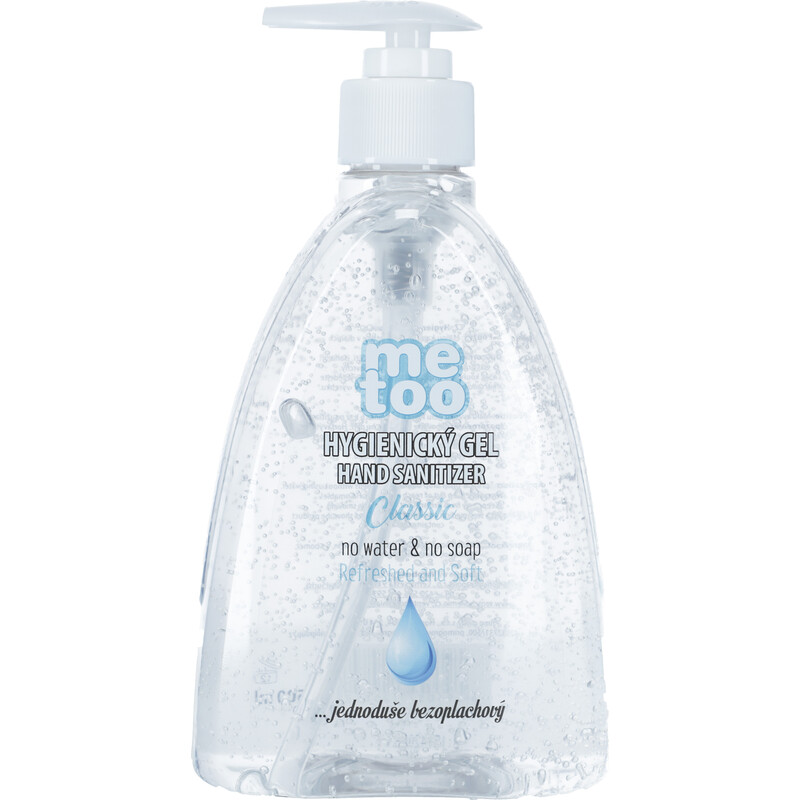 Dezinfekčný gél Me Too, 500 ml