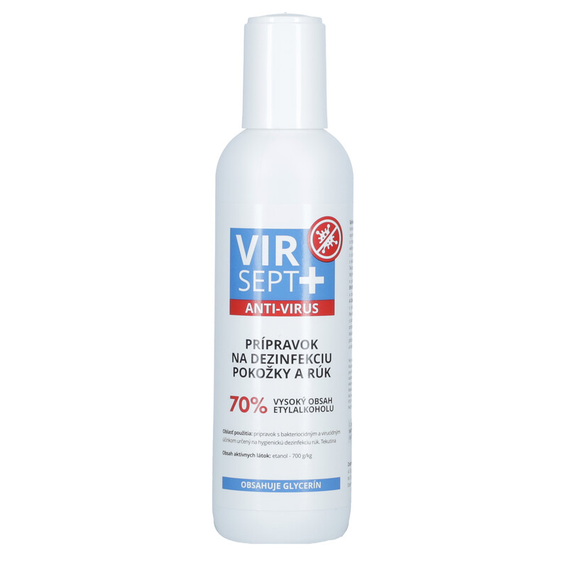 Dezinfekčný roztok na ruky VirSept+, 100 ml