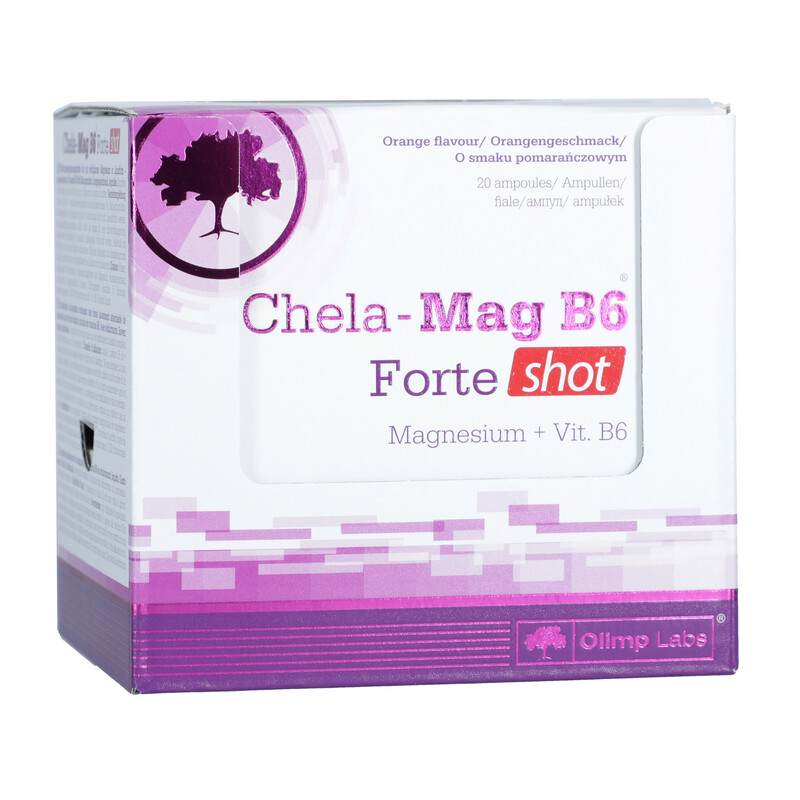 Chela – Mag B6 Forte Shot, 20x 25 ml