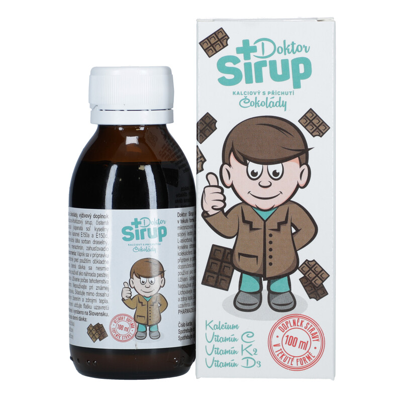 Doktor Sirup – kalciový sirup, 100 ml