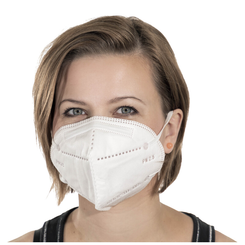 Respirátor KN95 bez výdychového ventilu (filtrácia FFP2)