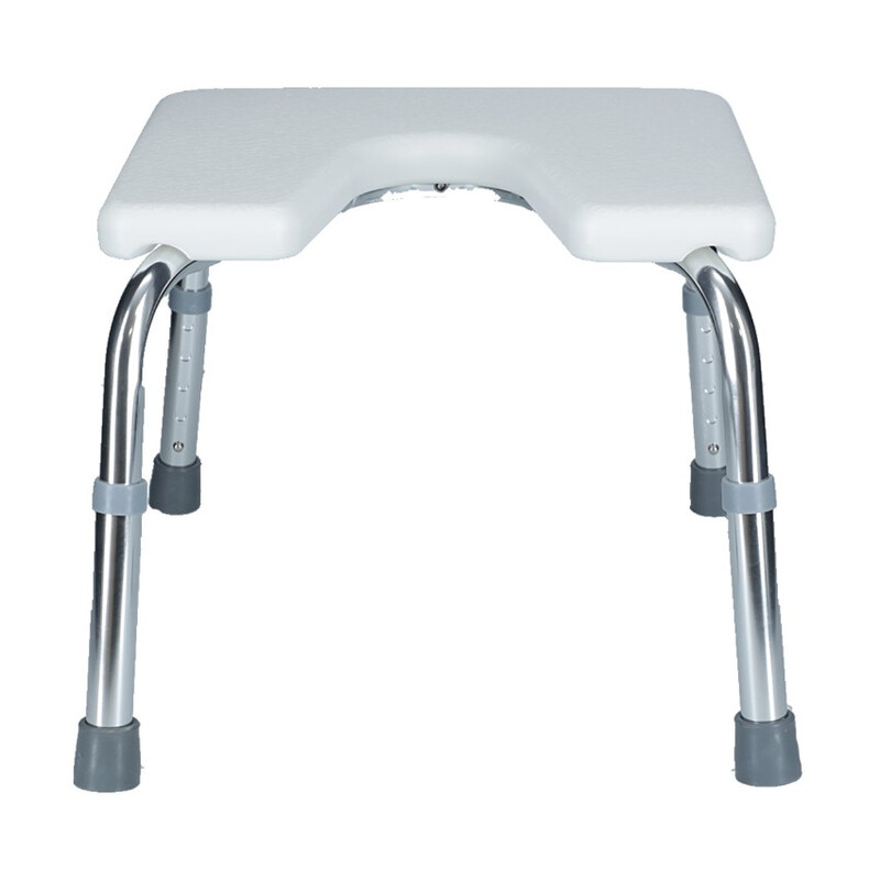 Sprchovací stolček s výrezom UNIZDRAV