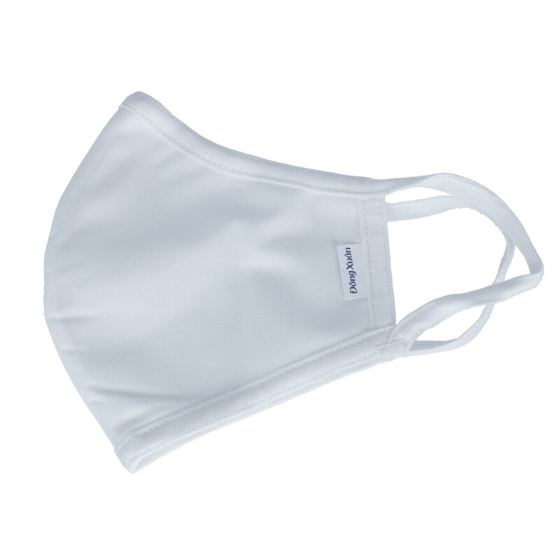 Rúško antibakteriálne PREMIUM biele, 1 ks