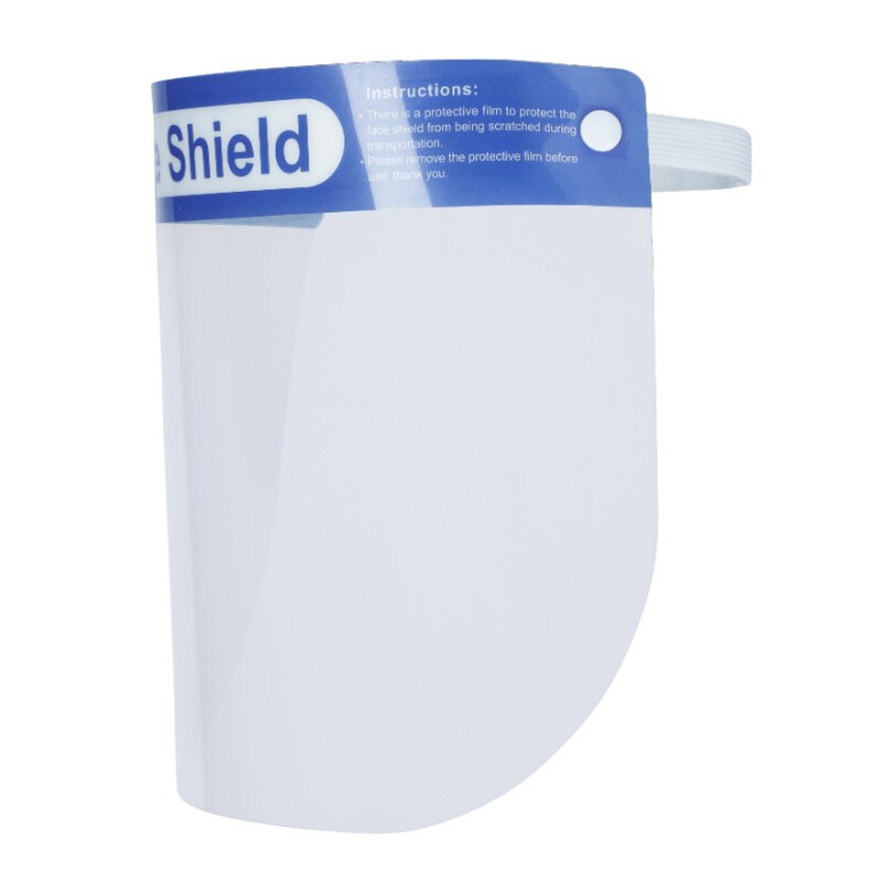 Ochranný štít s gumičkou, 1 ks