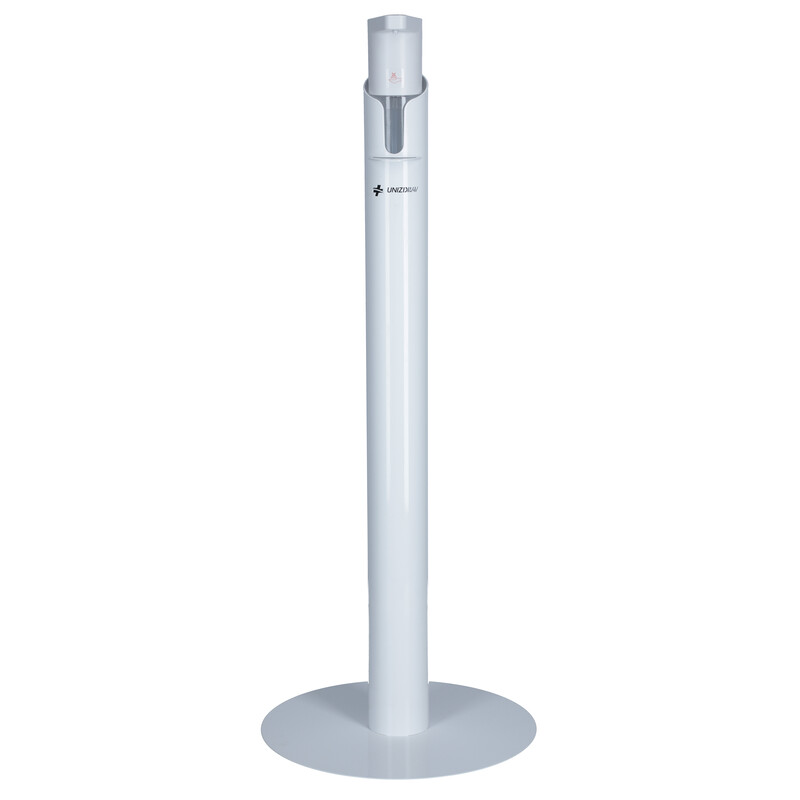 Automatický dávkovač dezinfekcie so stojanom UNIZDRAV, biely