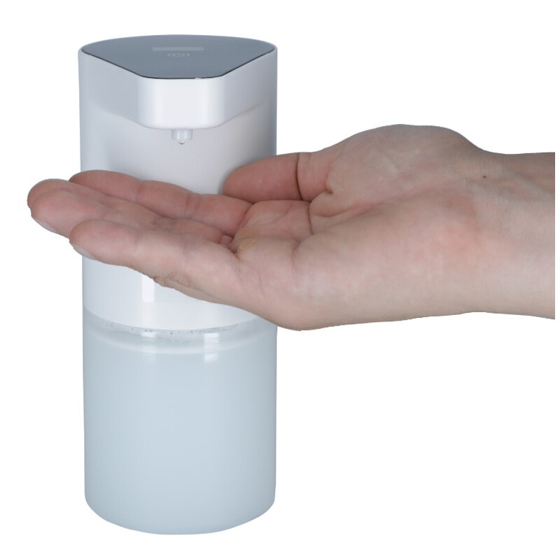 Automatický dávkovač dezinfekcie so stojanom UNIZDRAV, červený