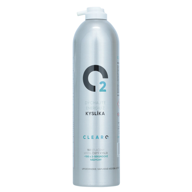 Kyslíková fľaša s maskou ClearO2 Oxygen, 15 l