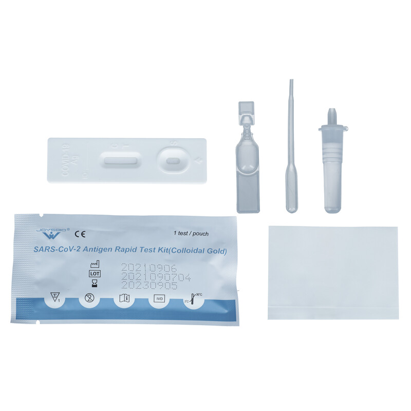 Slinný antigénový certifikovaný test na COVID-19, 1 ks