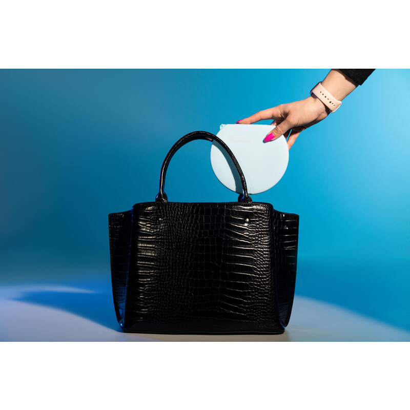 Hygienický obal na respirátory a rúška, čierny